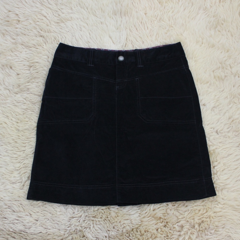 Athleta Washed Velvet Mini Skirt Size 4